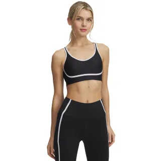 【UNDER ARMOUR】UA 女 Infinity Piped 中衝擊運動內衣_1389826-001(黑色)