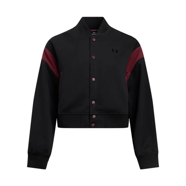 【UNDER ARMOUR】UA 女 LNY CNY 新年 Bomber 外套_6006011-001(黑色)