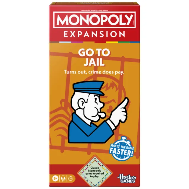 【MONOPOLY 地產大亨】桌遊系列(入獄擴充組)
