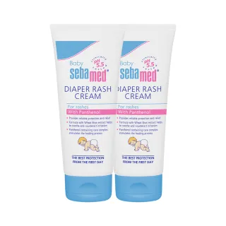 【SEBAMED 施巴】嬰兒護臀修護膏100mlx2入(總代理)