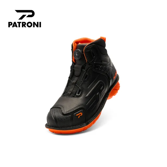 【PATRONI】戰神靴 SF2307ORG SD防水快旋鈕絕緣安全鞋