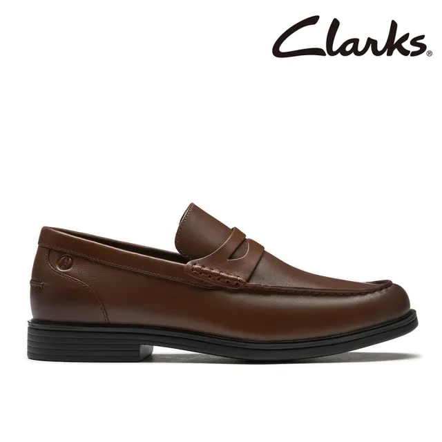 【Clarks】男鞋 Un Aldric On 全新升級寬楦優質便士樂福鞋(CLM78045D)