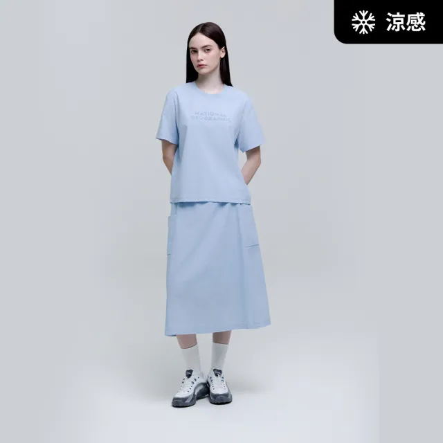 【National Geographic 國家地理】女裝 FROZEN AIR 涼感長裙/輕量 - 多色可選