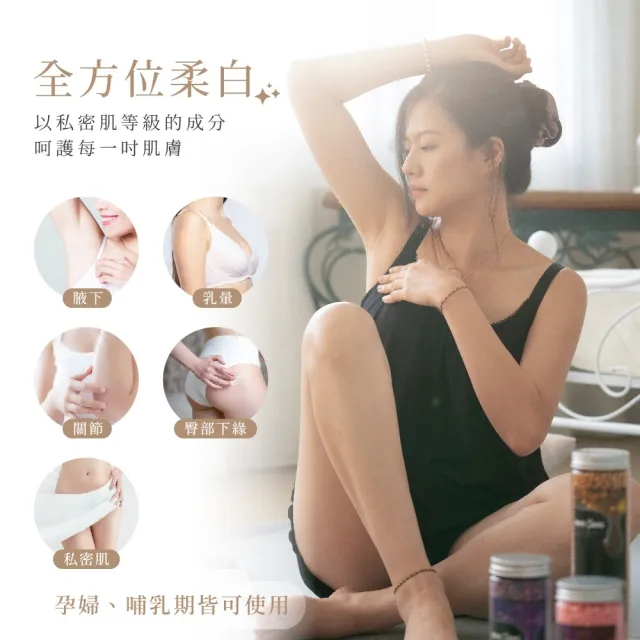 【MINI YANG】水果酵素 私密肌嫩白乳+美體乳(天然水果萃取酵素 私密處美白乳液)