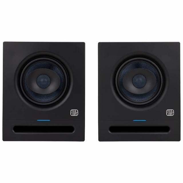 Presonus Eris Pro 6 是專業級桌上型多媒體喇叭，專為主喇叭功能設計，黑色系外觀簡約耐用。支援高精度音訊輸出，適合錄音室、音樂製作與多媒體應用，無WiFi與藍芽功能，強調純淨音質表現。產自國際品牌，尺寸輕巧便攜，完美提升您的音訊體驗。