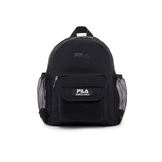 【FILA官方直營】網格後背包-黑色(BPZ-9003-BK_253)