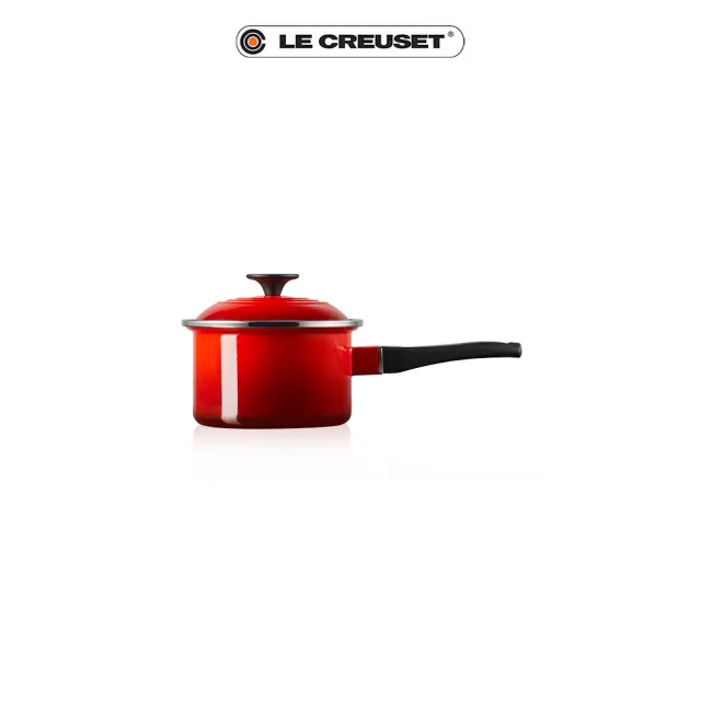 【Le Creuset】琺瑯醬汁鍋14cm(櫻桃紅)