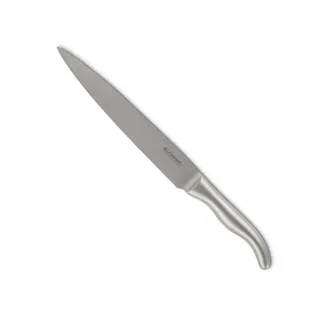 【Le Creuset】大馬士革鋼切肉刀 20cm(不鏽鋼柄)