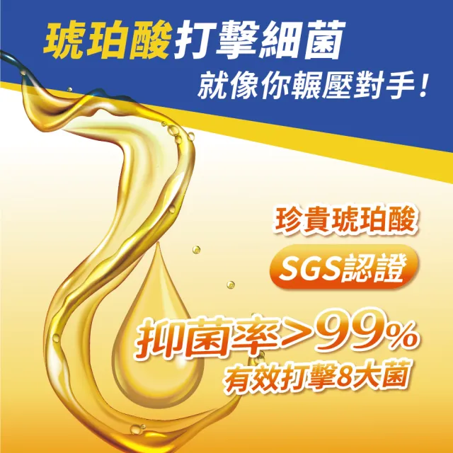 【南僑水晶】運動衣專用抗菌除臭洗衣液體皂洗衣精箱購800gX8包(機能衣/天然/珍貴琥珀酸強力抗菌)