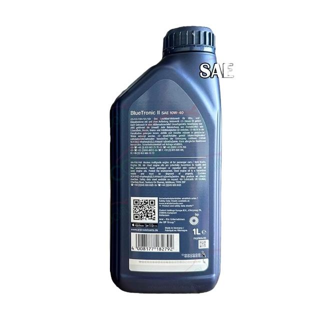【ARAL 亞拉】亞拉 ARAL 機油BLUE TRONIC II 10W40 1L SP 整箱12入(車麗屋)