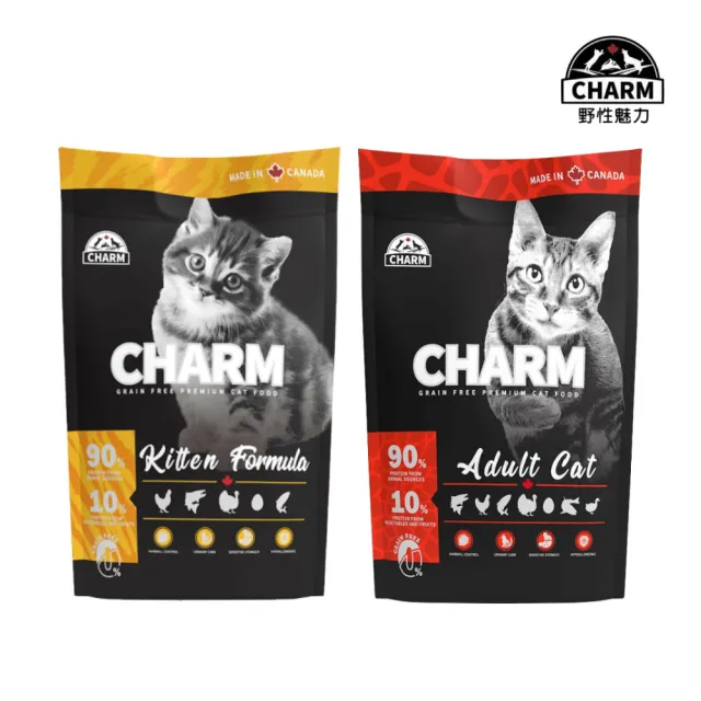 【CHARM 野性魅力】幼貓/成貓 配方5.4KG(貓糧、貓飼料、貓乾糧) - momo購物網 - 好評推薦 -2026年4月
