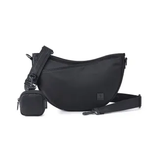 【PORTER INTERNATIONAL】療癒微光LUNAR斜背包-S(黑)