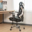【Artso 亞梭】Drift-V 動態支撐電競工學椅-黑曜銀(自行組裝/電腦椅/人體工學椅/辦公椅/椅子)