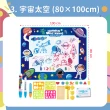 【OhBabyLaugh】水畫布+全套配件(兒童遊戲畫布/重複使用畫布/地墊/繪畫布/水畫筆/水畫本)