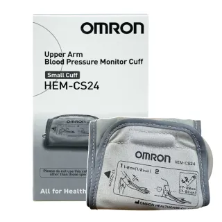 【OMRON 歐姆龍】原廠血壓計壓脈帶-軟式含接頭(兒童款S 17-22cm HEM-CS24)
