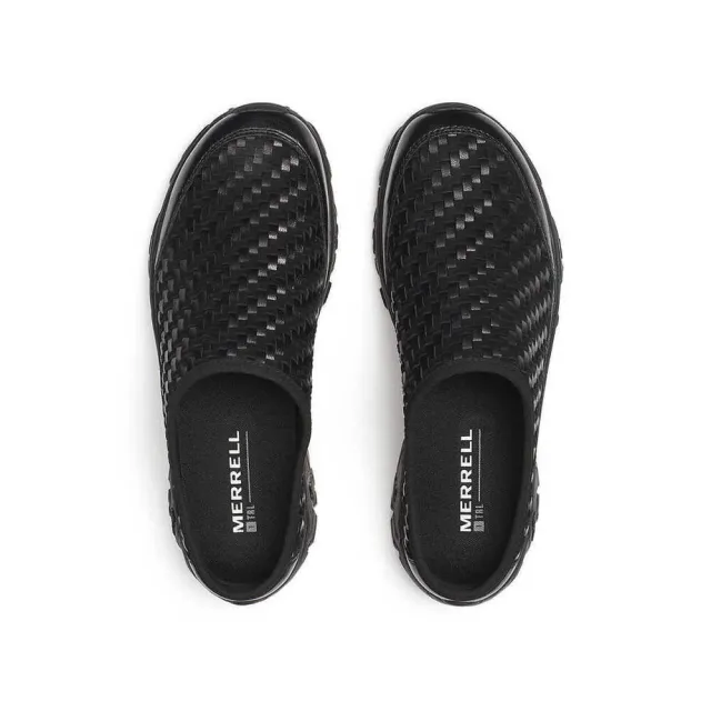 【MERRELL】Moab 2 Slide Ltr Woven Se 男女 休閒鞋 穆勒鞋 黑(ML2032949)