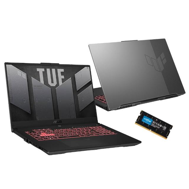 【ASUS 華碩】升級32G組★17.3吋R7 RTX4050電競筆電(FA707NUR-0022B7435HS/R7-7435HS/16G/512G/W11)