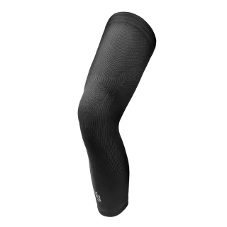 【Vital Salveo 紗比優】運動壓縮全腿套/單支入-黑色(運動壓縮護具/輕薄好穿/適久坐久站-台灣製造)