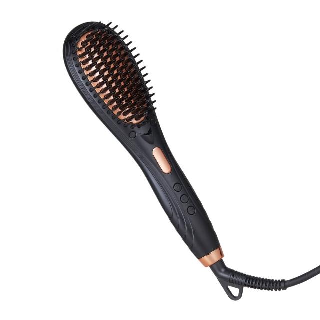 【Pingo 品工】Royal K9 4D負離子溫控直髮梳(撫平毛躁 4D魔髮梳)