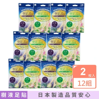 【KOKUBO】日本製KOKUBO樹液足貼-2枚入x12組(足貼)