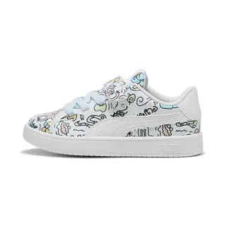 【PUMA官方旗艦】Puma Ballkid GU AC+PS 休閒運動鞋 孩童 40191702(童鞋 休閒鞋  藍色)
