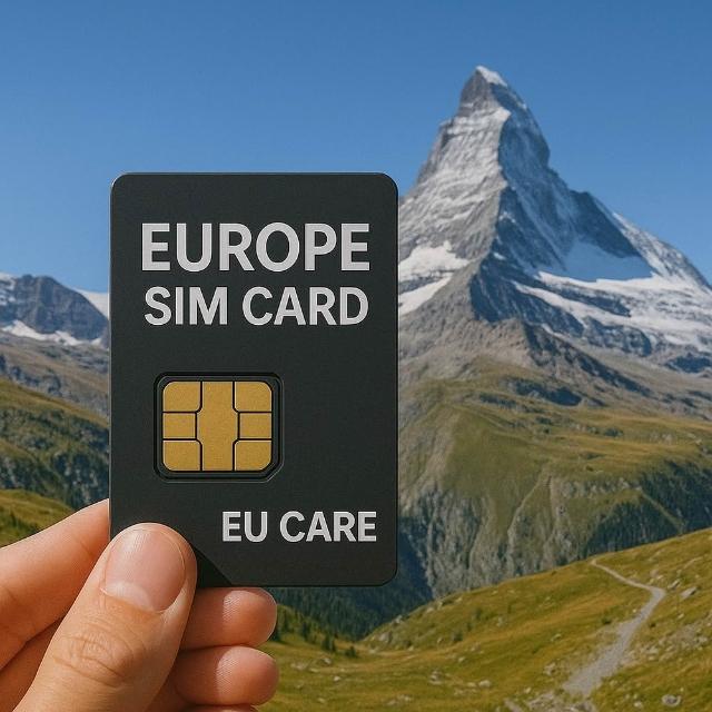 【EU CARE 歐台絲路】歐洲上網卡不限量30天43國30GB高速不斷網含瑞士、黑山 、巴爾幹半島、俄羅斯