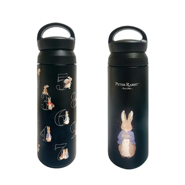 【PETER RABBIT 比得兔】比得兔手提式304 不鏽鋼保溫杯  環保杯500ml