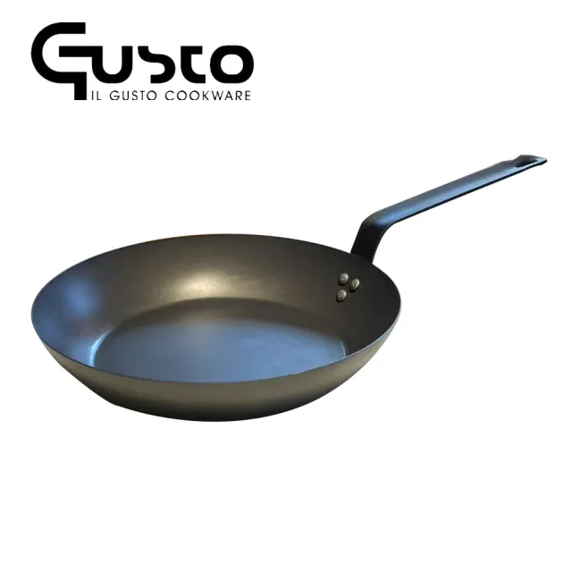【GUSTO】26公分黑鐵平底鍋(炒義大利麵最適尺寸)