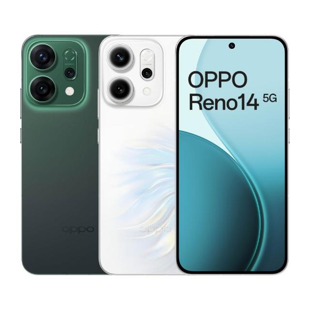 【OPPO】Reno14 6.59吋(12G/256G/聯發科天璣8350/5000萬鏡頭畫素)