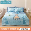 【PETER RABBIT 比得兔】比得兔與V&A博物館 冰絲床包涼被組-任選(單/雙/加 均一價/正版授權/涼被/床包)