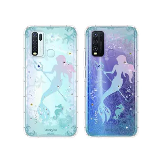 【KnowStar】Google、vivo 系列 彩鑽防摔手機殼-美人魚(Pixel10ProXL/9a/8a/7a/V50/V40/X200FE/V30/X100)