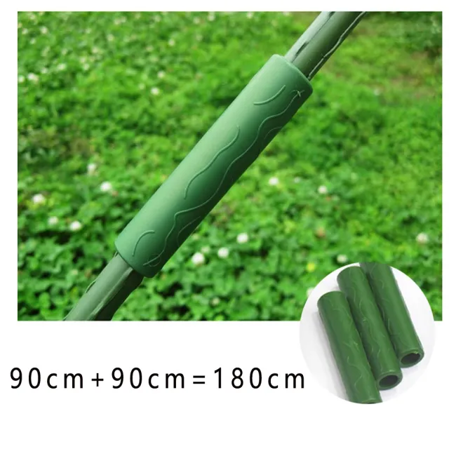 【poko】11mm 180公分 16入組附鐵絲扣(菜棚 鐵竹竿 園藝植物桿 藤蔓攀藤架)