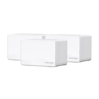 【Mercusys 水星】水星 WiFi 7 BE3600 雙頻 真 Mesh 無線路由器 分享器(支援AI筆電/Halo H25BE 三入組)
