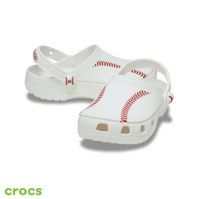 【Crocs官方直營】童鞋 大童 經典Baseball 棒球克駱格(211259-100)