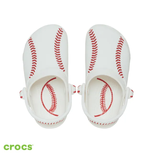【Crocs官方直營】童鞋 大童 經典Baseball 棒球克駱格(211259-100)