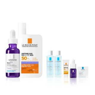 【理膚寶水】美白防曬王牌雙入組★MELA B3 淡斑淨亮精華 30ml+安得利MELA夏卡