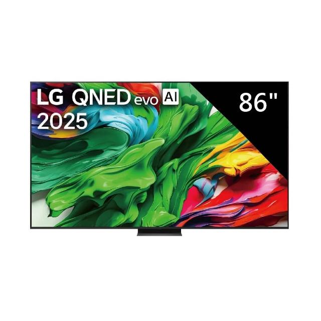 【LG 樂金】86吋｜86系列｜ AI 4K MiniLED 智慧顯示器-含基本安裝+附基本壁掛(86QNED86ATA)