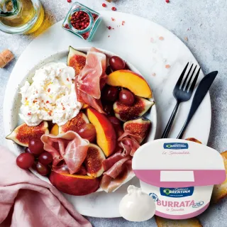 【Sorrentina】索倫緹納 布拉塔乳酪 125gx8組(義大利 莫札瑞拉乳酪)