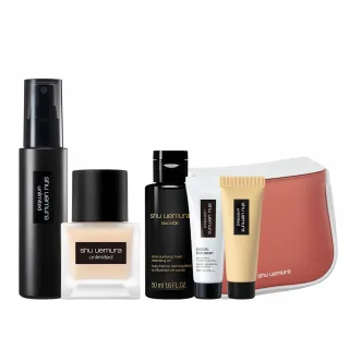 【植村秀】官方直營  超持久輕粉底定妝噴霧組(Shu uemura/定妝噴霧/小方瓶)