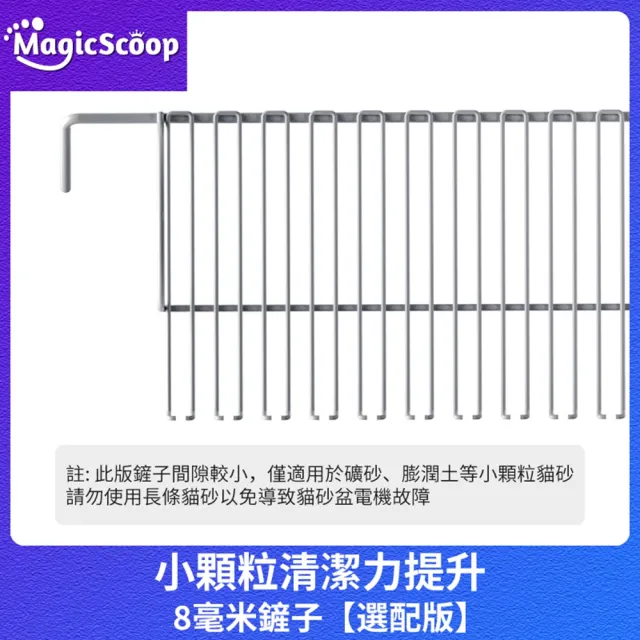【MAGICSCOOP 魔鏟】貓砂機全套配件（適用M1 Pro）不含貓砂機