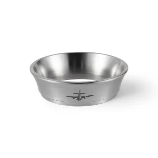 【MHW-3BOMBER】不銹鋼銀色接粉環 51mm(DeLonghi 迪朗奇 SMEG 51mm機型適用)