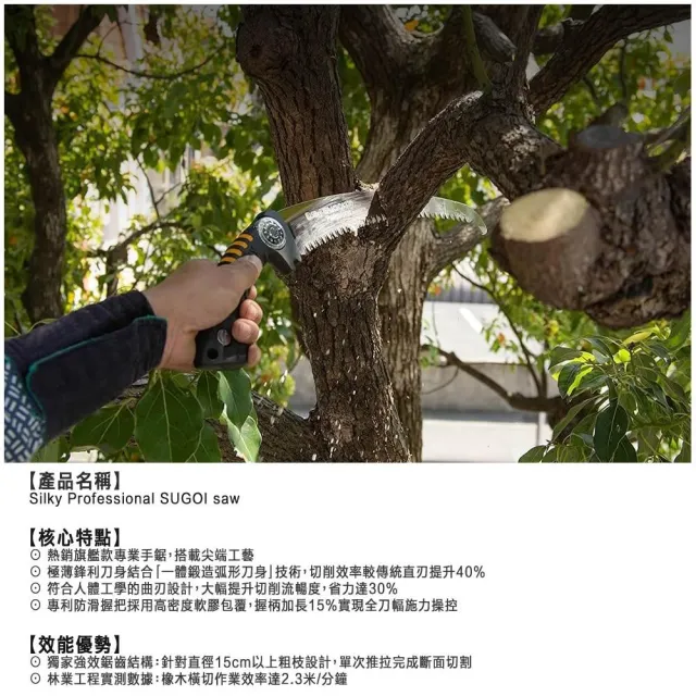 【Silky 喜樂】替換刀片無握把 420mm修枝鋸391-42(劍型彎鋸 手鋸 木鋸 木工鋸 修枝鋸 樹枝修剪)