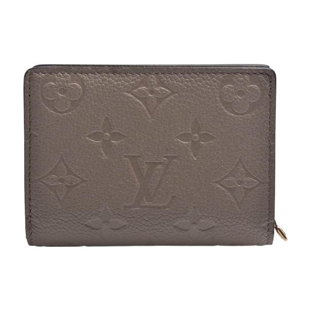 【Louis Vuitton 路易威登】M80152 經典Cl☆a系列 Monogram壓花粒面牛皮對折短夾(米色)