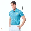 【KING GOLF】獨家特談！女男款印花透氣機能吸濕排汗上衣/小立領/POLO衫/高爾夫球衫(多款任選)