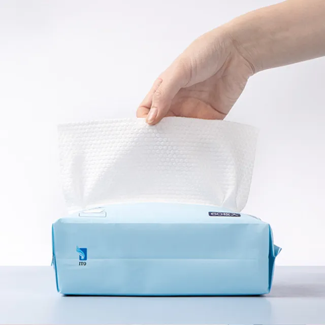 【ITO】抽取式珍珠紋洗臉巾(1入60抽 3入組共180抽)