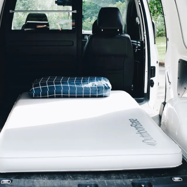 【Outdoorbase】官方直營-歡樂時光Q比充氣床墊240(氣墊床 充氣床 露營床 床墊 露營)
