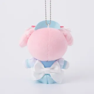 【小禮堂】雙11 Sanrio 三麗鷗 美樂蒂 絨毛玩偶吊飾 302診療室(平輸品)