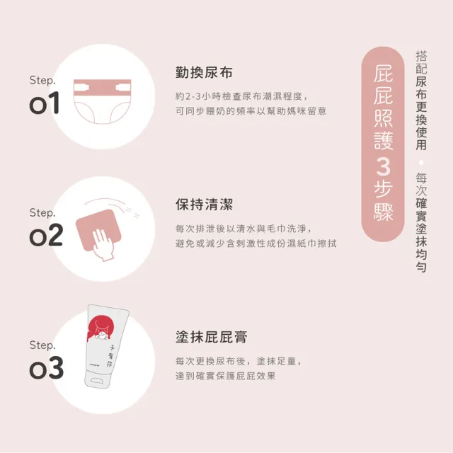 【ISUNEED 子有你】屁屁膏(寶寶紅屁屁必備)