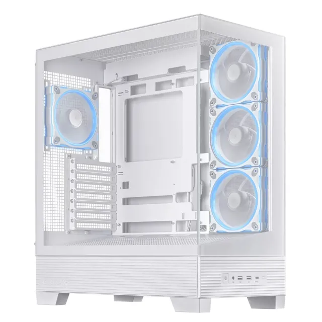 【華碩平台】R9十六核GeForce RTX 5070 TI{倪克斯LF1C}水冷PBA電競電腦(R9 9950X/X870/32G D5/1TB/WIFI)