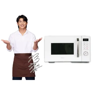 【陳傑憲代言TECO東元】白大廚 23L三合一多功能氣炸烤微波爐(YM2302CBW)